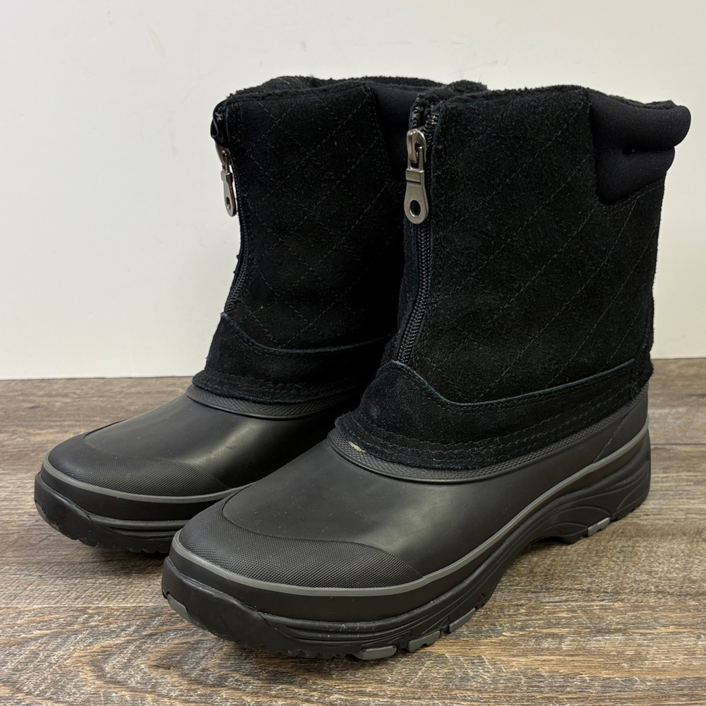 G.H. Bass & Co. Cordova Winter Boots – Black – Women’s 8M